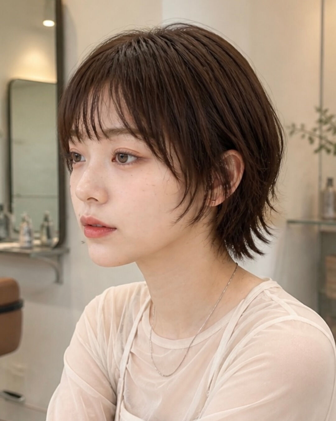 『春の抜け感short〜airy mood short』