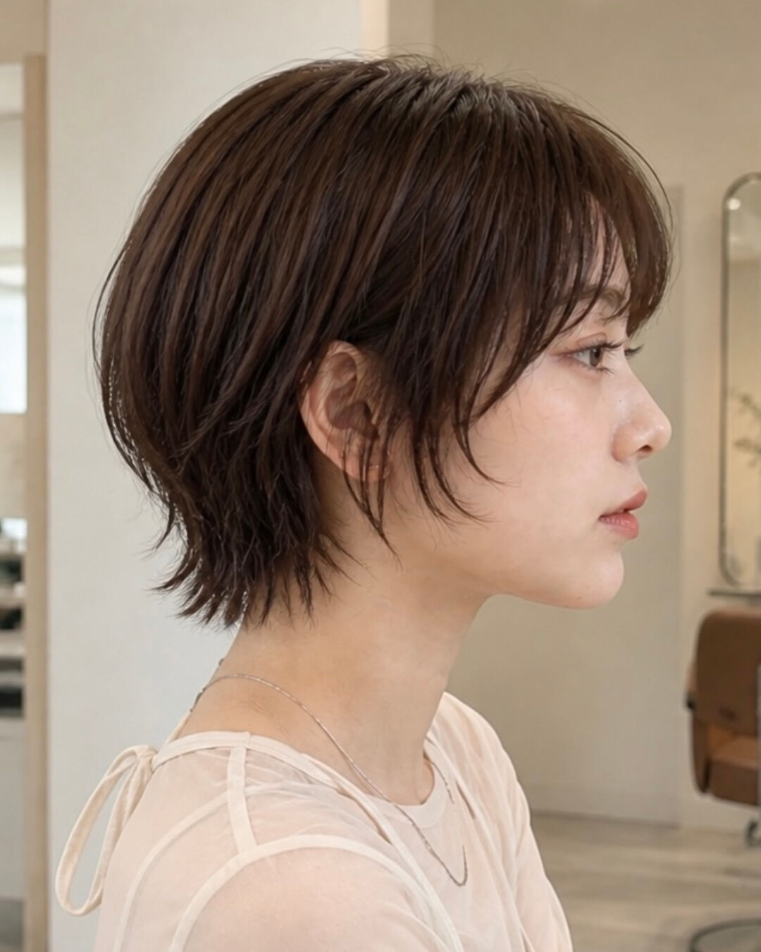 『春の抜け感short〜airy mood short』